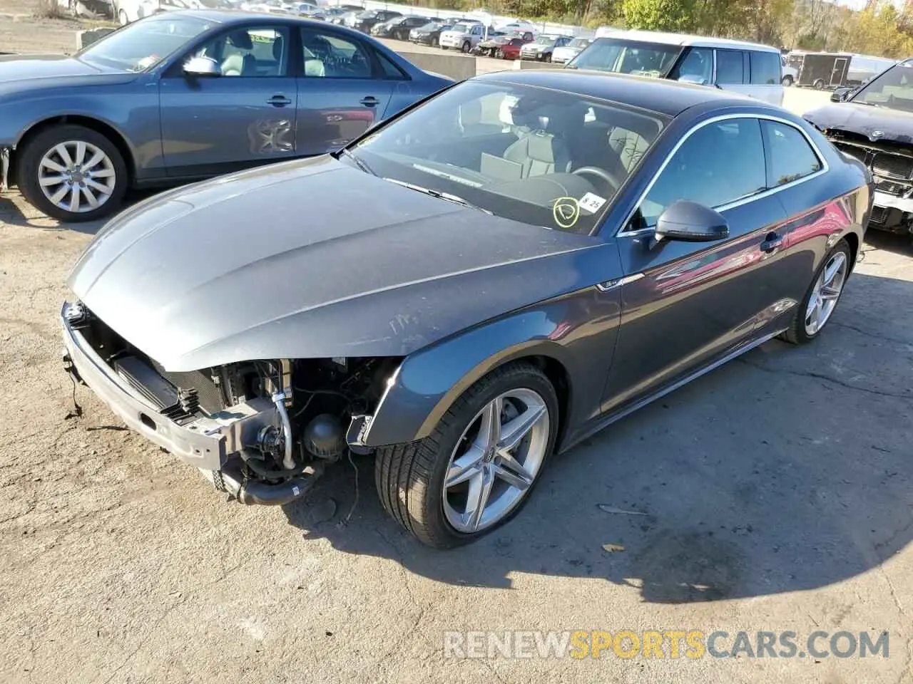 2 Photograph of a damaged car WAUTNAF57LA002461 AUDI A5 2020