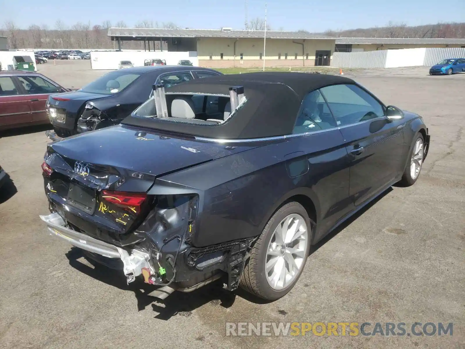 4 Photograph of a damaged car WAUWNGF5XLN001328 AUDI A5 2020