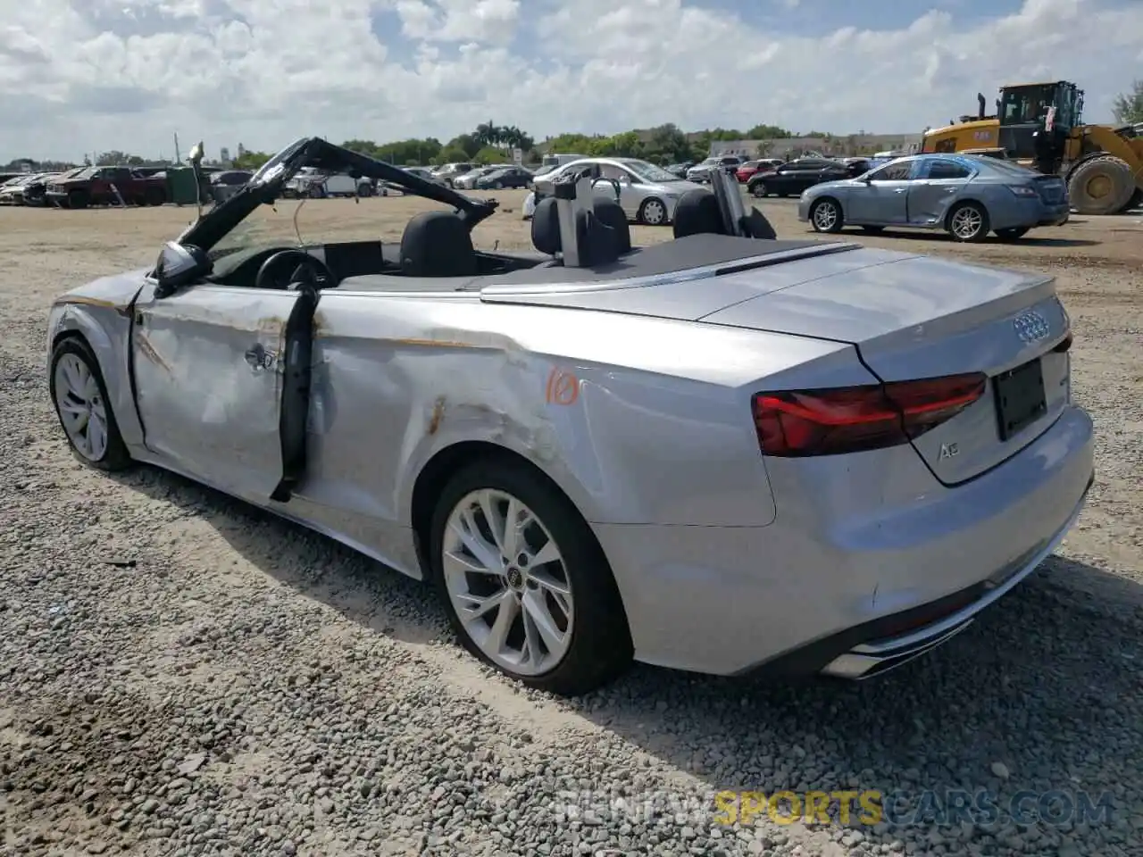 3 Photograph of a damaged car WAU2AGF52MN002520 AUDI A5 2021