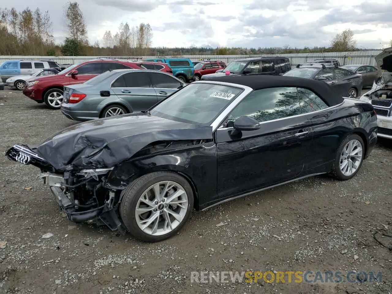 1 Photograph of a damaged car WAU2AGF54MN002048 AUDI A5 2021