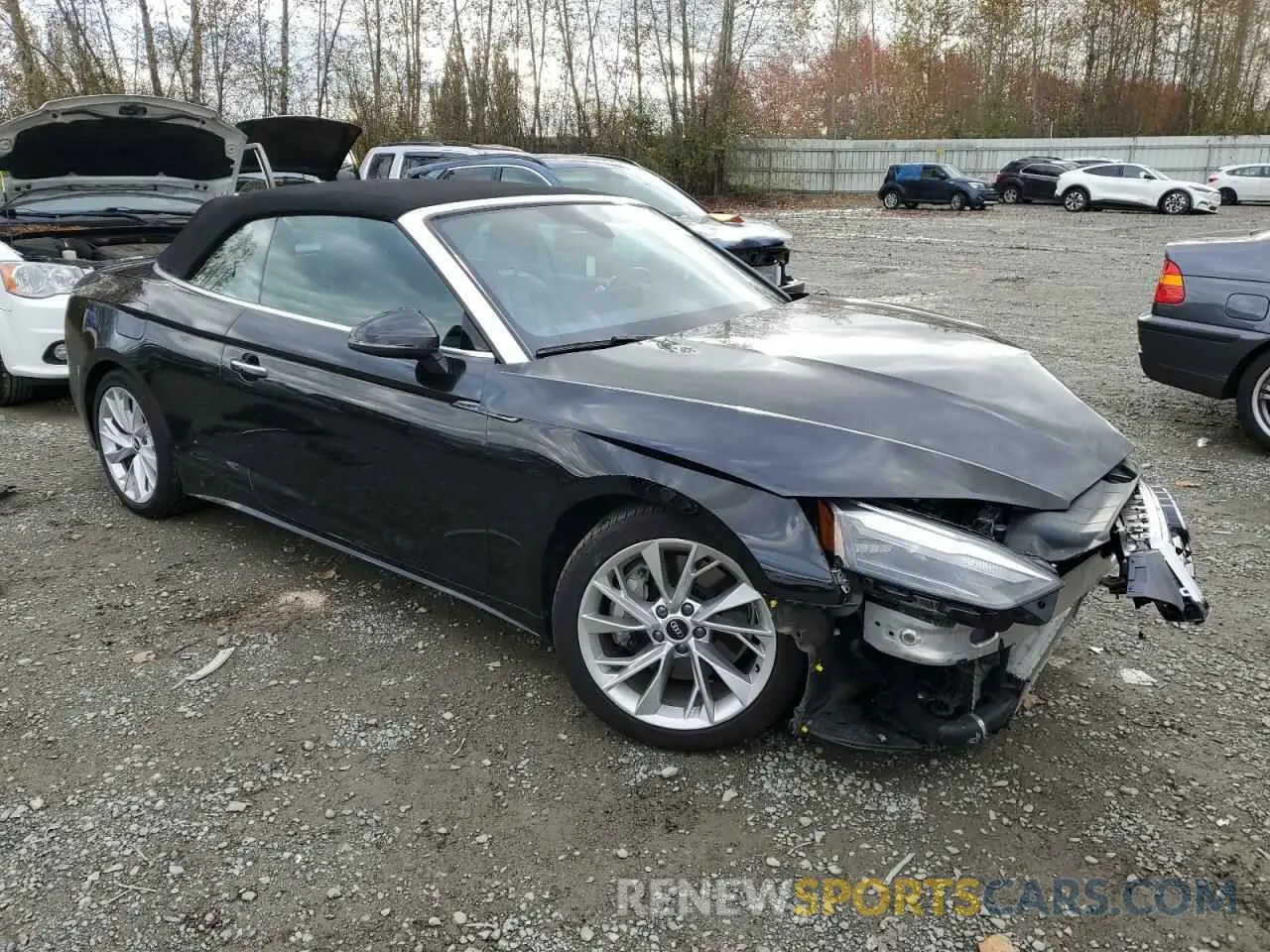 4 Photograph of a damaged car WAU2AGF54MN002048 AUDI A5 2021