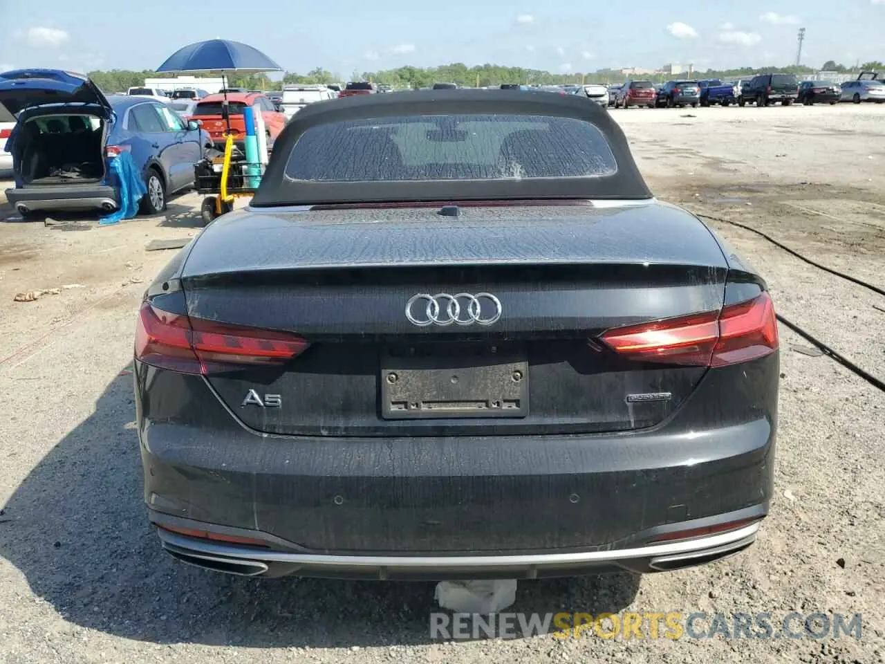 6 Photograph of a damaged car WAU2AGF56MN006246 AUDI A5 2021