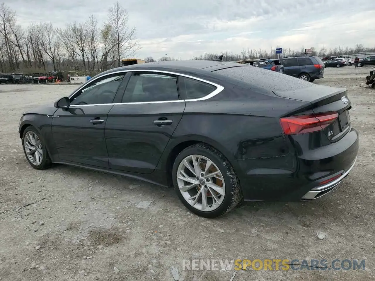 2 Photograph of a damaged car WAUABCF50MA017574 AUDI A5 2021