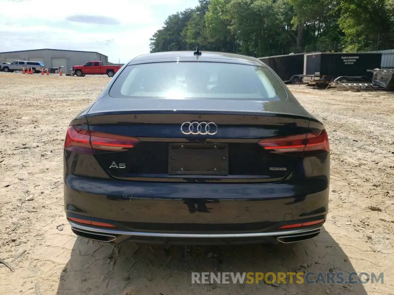 6 Photograph of a damaged car WAUABCF57MA062933 AUDI A5 2021
