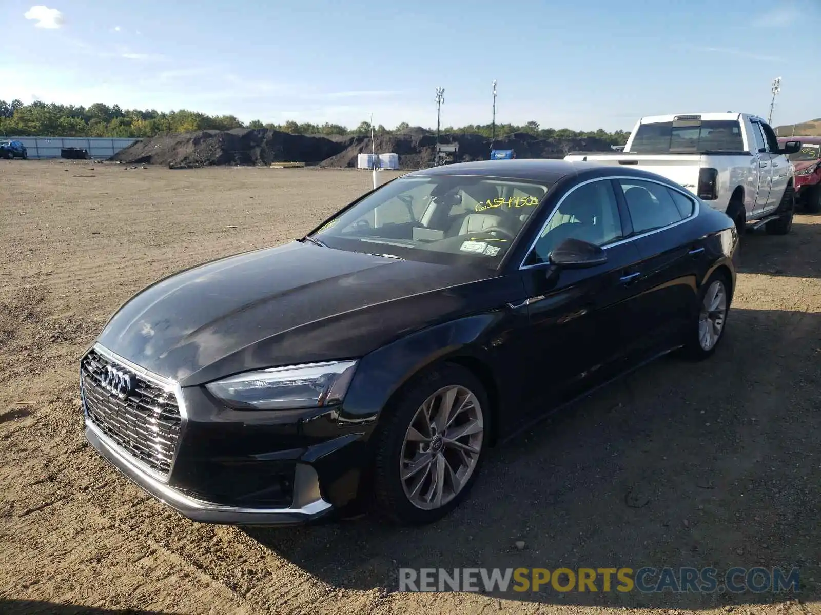 2 Photograph of a damaged car WAUABCF5XMA006551 AUDI A5 2021