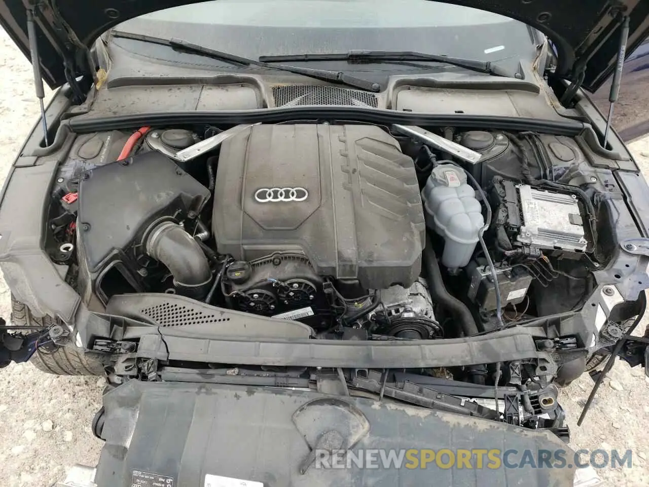 13 Photograph of a damaged car WAUABCF5XMA063056 AUDI A5 2021
