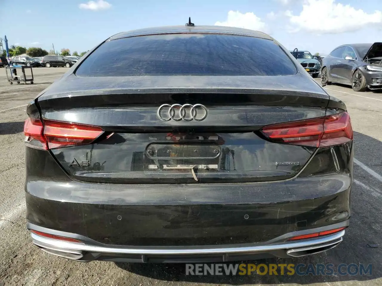 6 Photograph of a damaged car WAUCBCF51MA040399 AUDI A5 2021