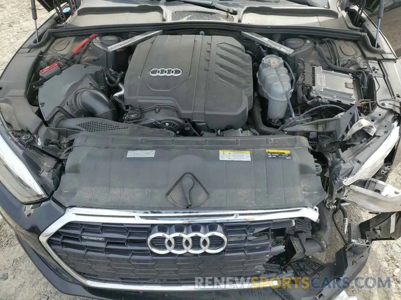 11 Photograph of a damaged car WAUCBCF57MA055196 AUDI A5 2021