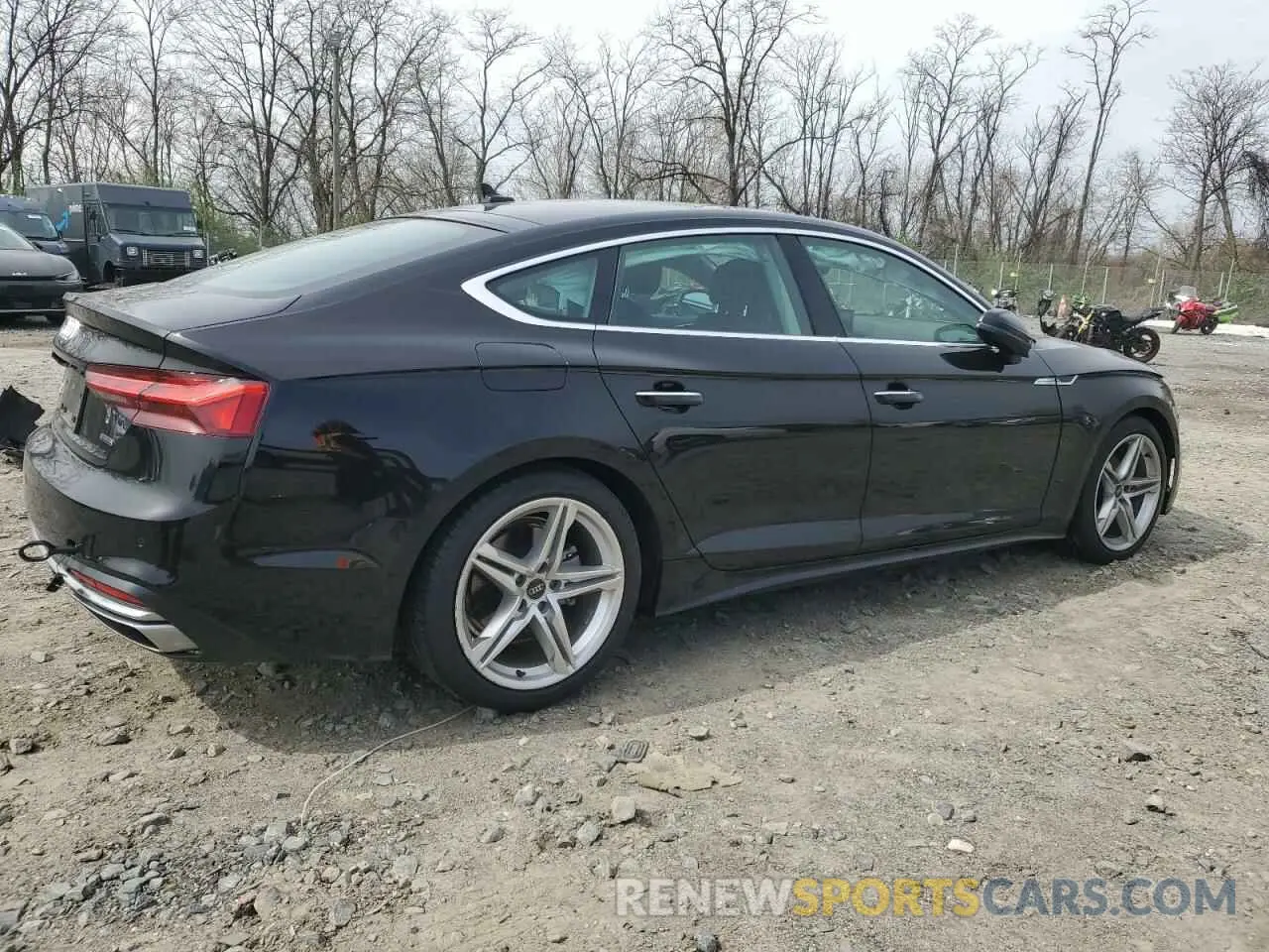 3 Photograph of a damaged car WAUCBCF57MA055196 AUDI A5 2021