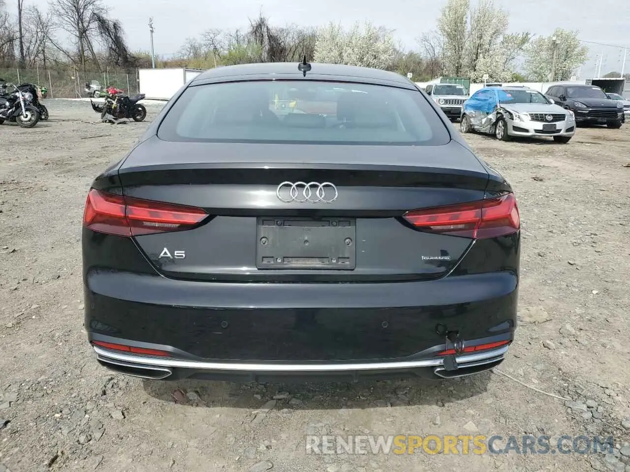 6 Photograph of a damaged car WAUCBCF57MA055196 AUDI A5 2021