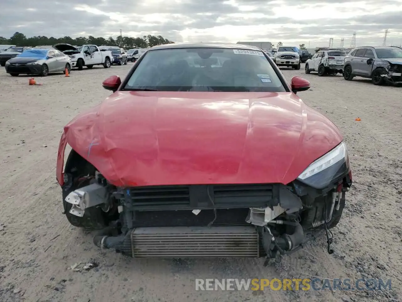 5 Photograph of a damaged car WAUCBCF5XMA041745 AUDI A5 2021