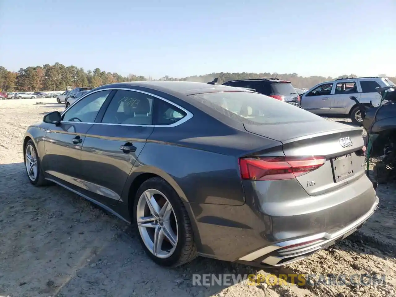 3 Photograph of a damaged car WAUDACF50MA016344 AUDI A5 2021