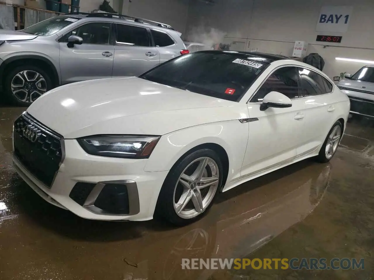 1 Photograph of a damaged car WAUDACF53MA016807 AUDI A5 2021
