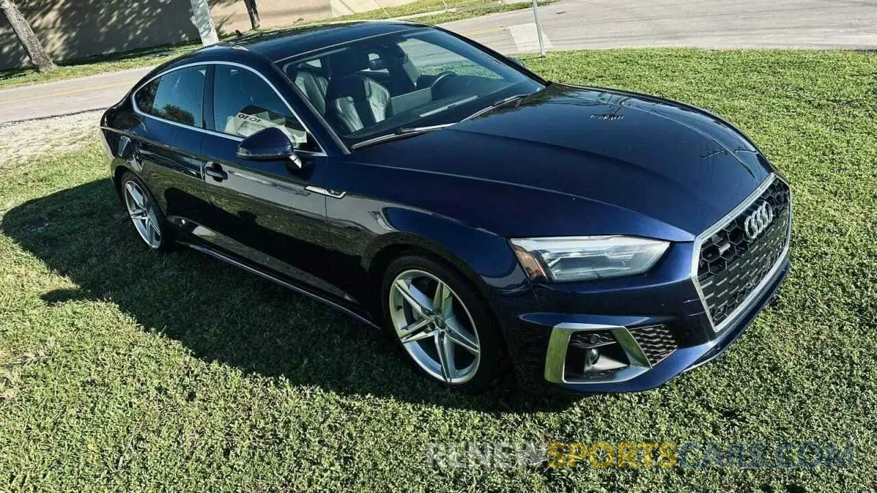 1 Photograph of a damaged car WAUDACF54MA013186 AUDI A5 2021