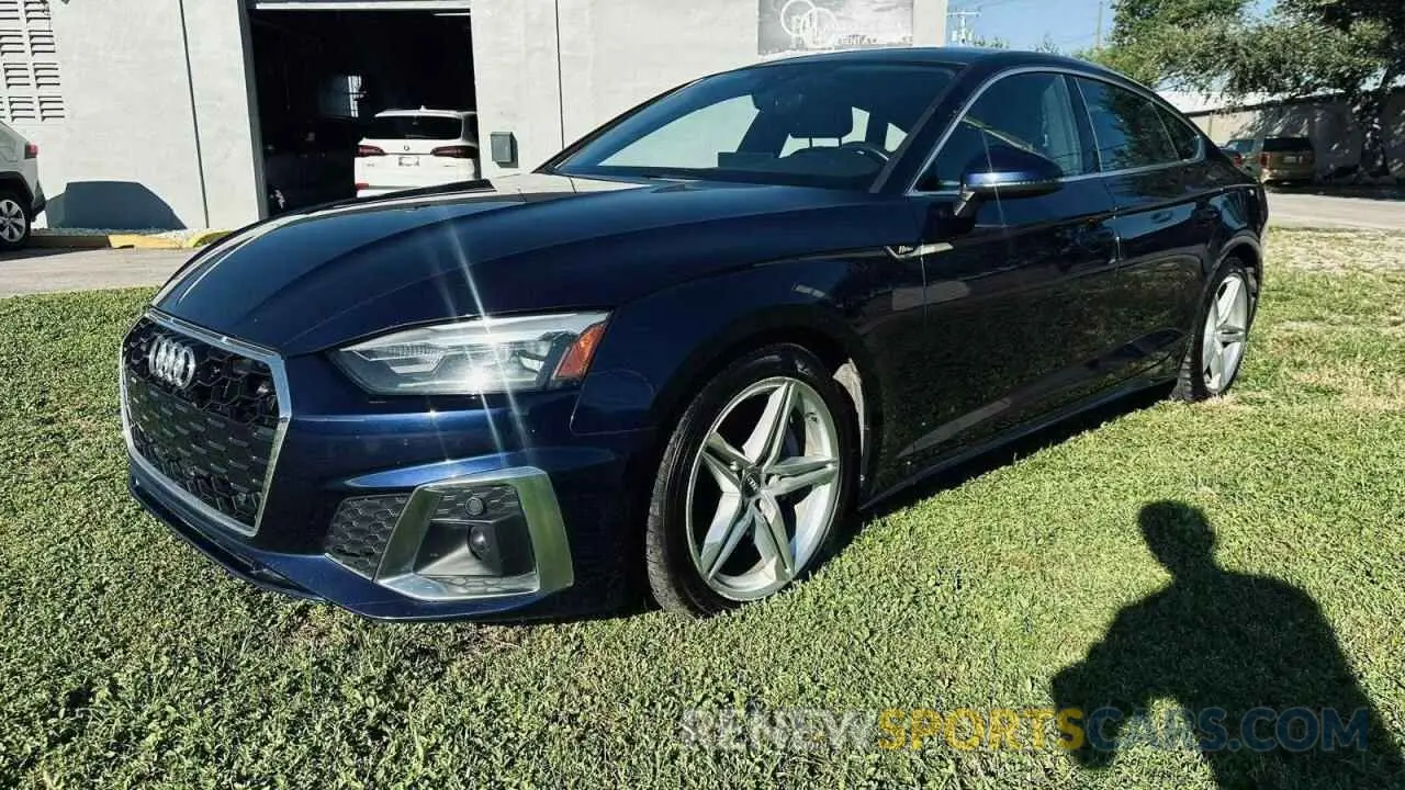 2 Photograph of a damaged car WAUDACF54MA013186 AUDI A5 2021