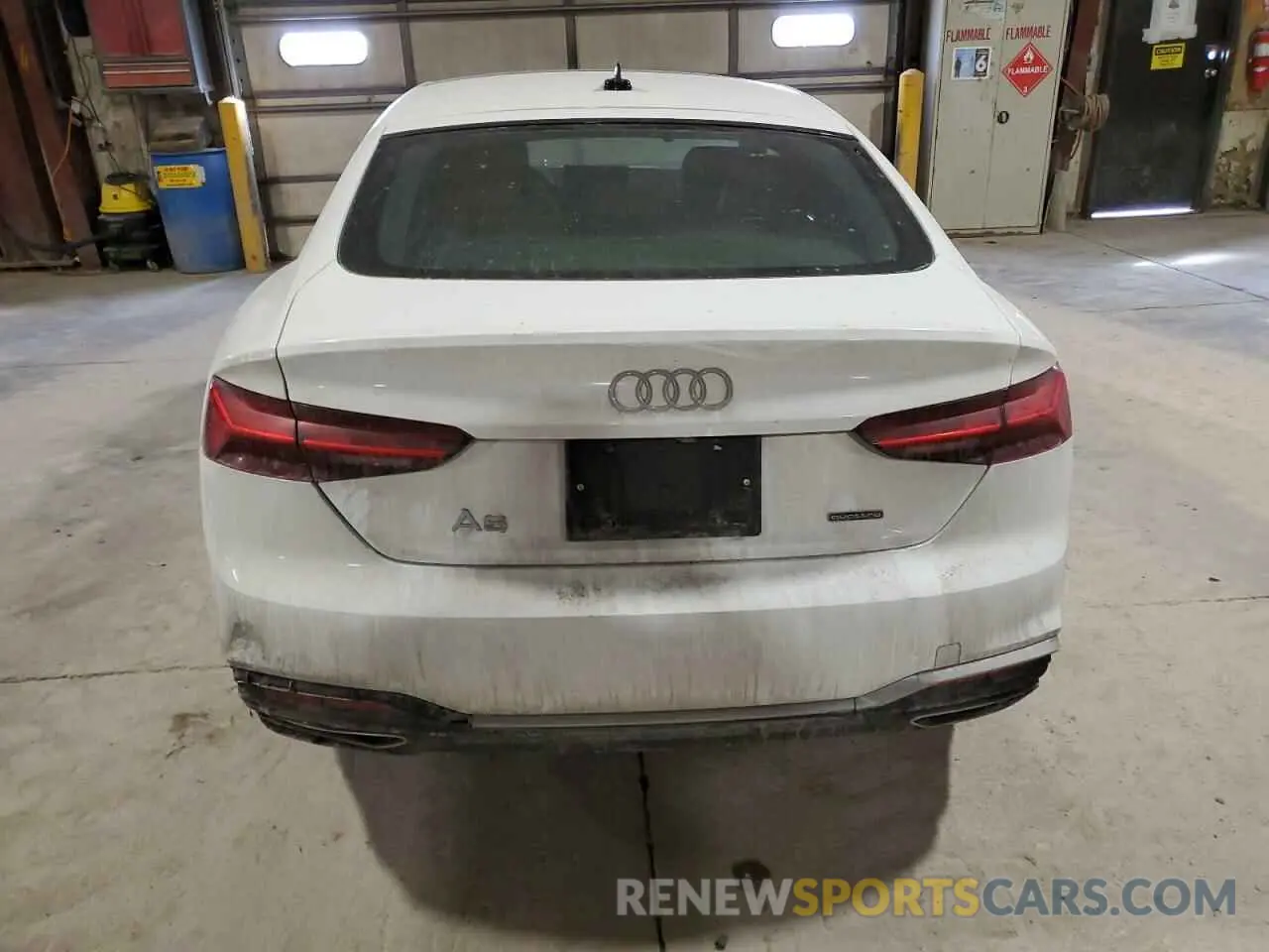 6 Photograph of a damaged car WAUDACF54MA016492 AUDI A5 2021