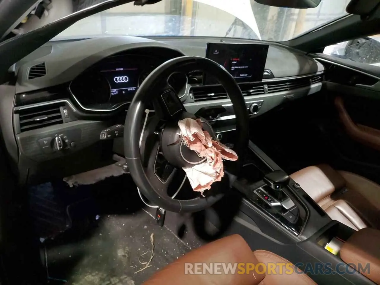 8 Photograph of a damaged car WAUDACF54MA016492 AUDI A5 2021