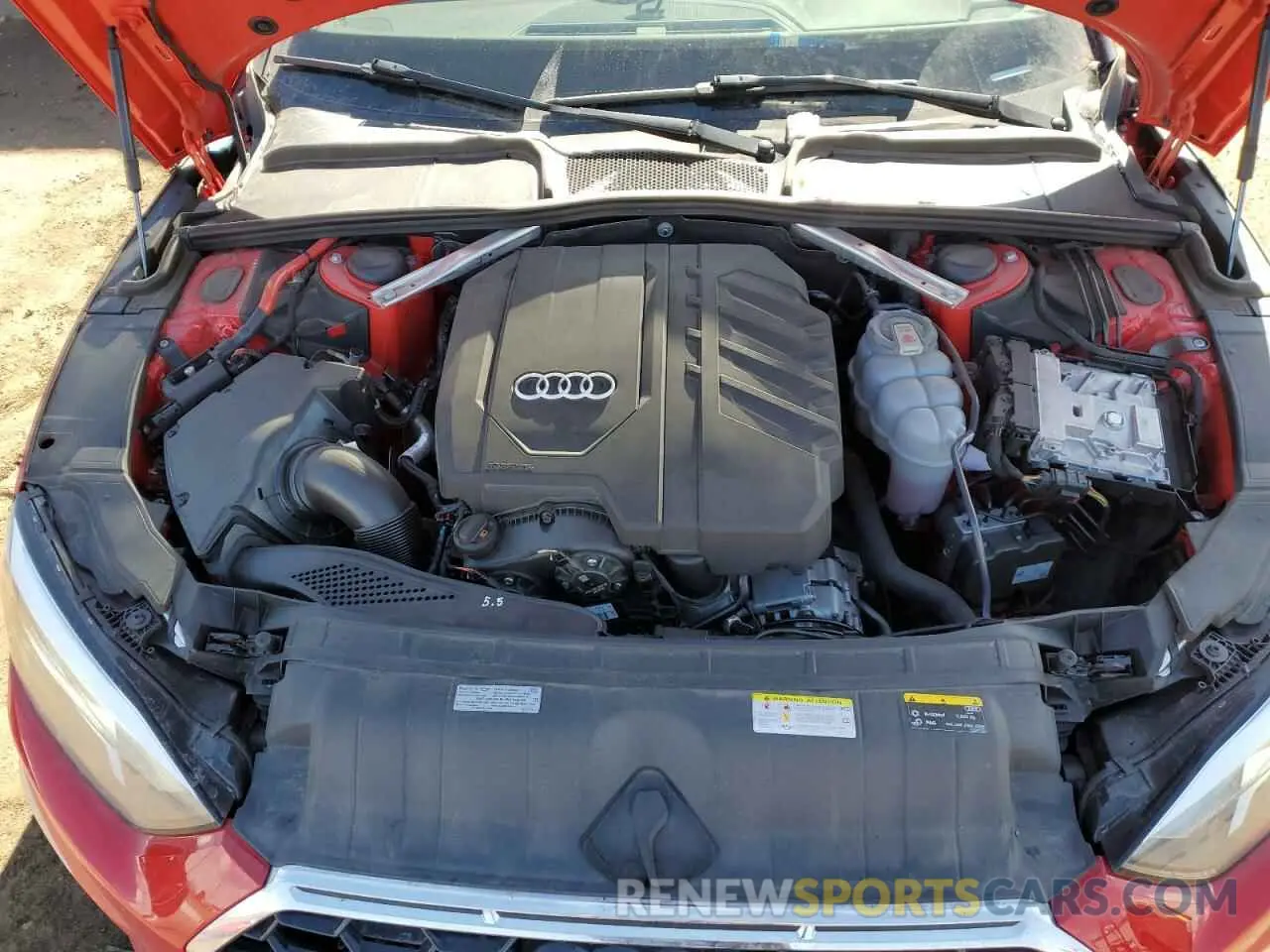 11 Photograph of a damaged car WAUDACF56MA011276 AUDI A5 2021