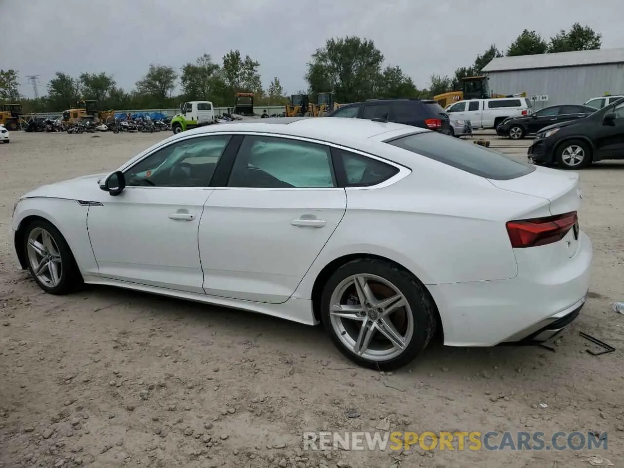 2 Photograph of a damaged car WAUDACF57MA011416 AUDI A5 2021