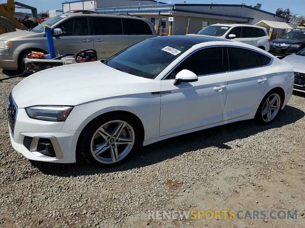 1 Photograph of a damaged car WAUDACF5XMA057130 AUDI A5 2021