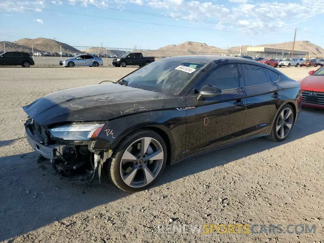 1 Photograph of a damaged car WAUEACF50MA036730 AUDI A5 2021