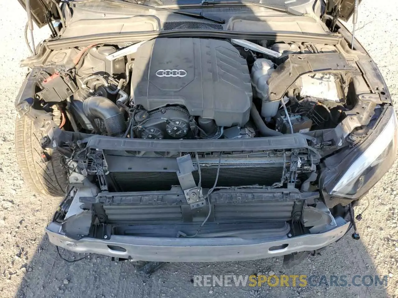 11 Photograph of a damaged car WAUEACF50MA036730 AUDI A5 2021