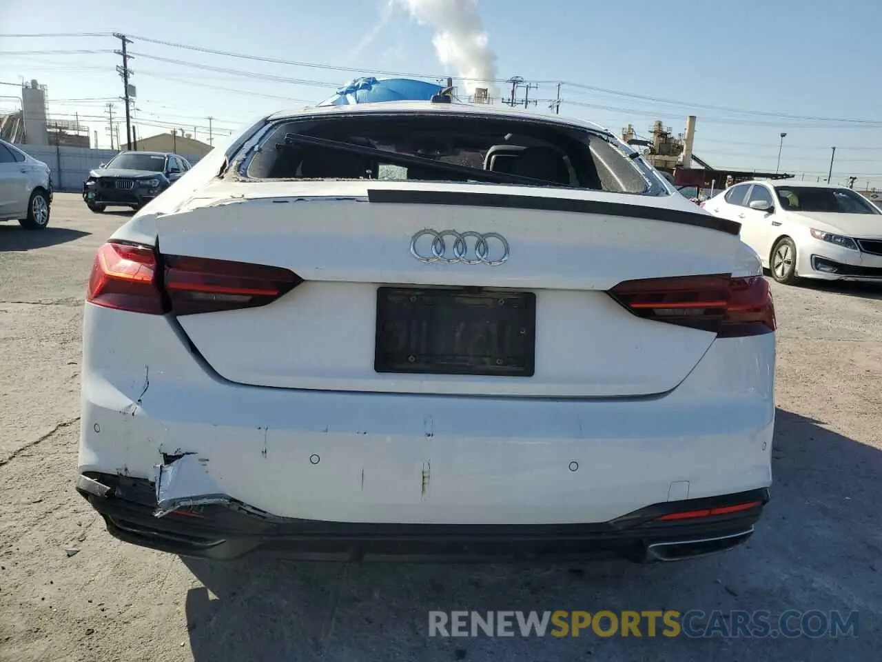 6 Photograph of a damaged car WAUFACF51MA040953 AUDI A5 2021