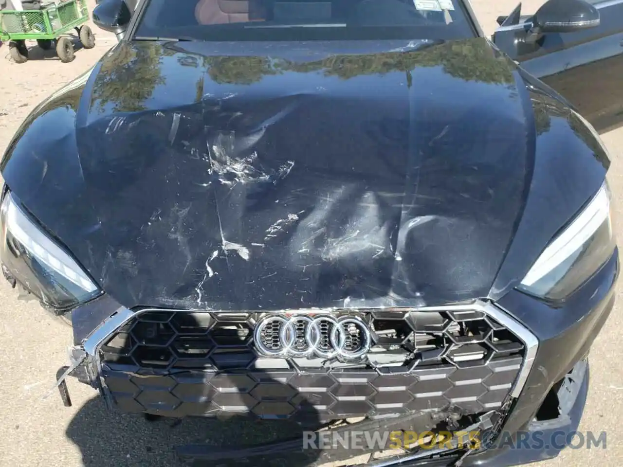 7 Photograph of a damaged car WAUFACF51MA050804 AUDI A5 2021