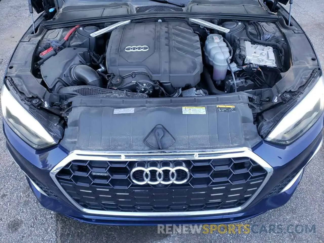 11 Photograph of a damaged car WAUFACF52MA007203 AUDI A5 2021