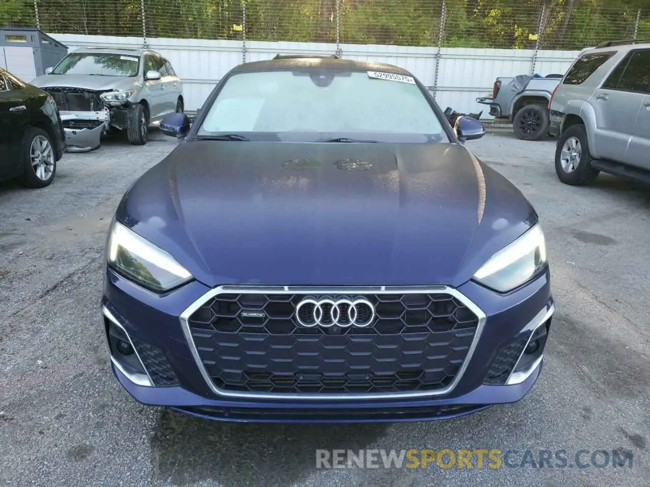 5 Photograph of a damaged car WAUFACF52MA007203 AUDI A5 2021