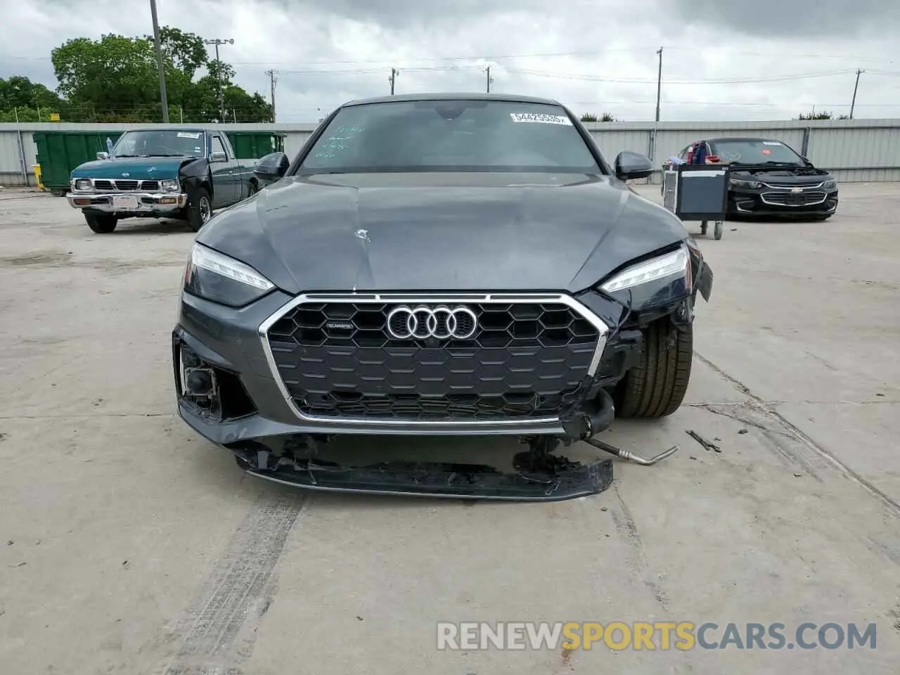 5 Photograph of a damaged car WAUFACF52MA029508 AUDI A5 2021
