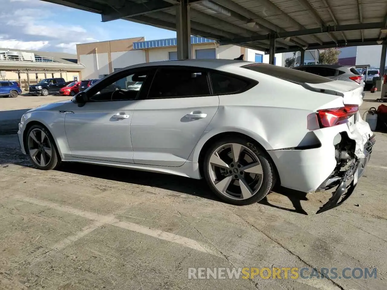 2 Photograph of a damaged car WAUFACF53MA027038 AUDI A5 2021