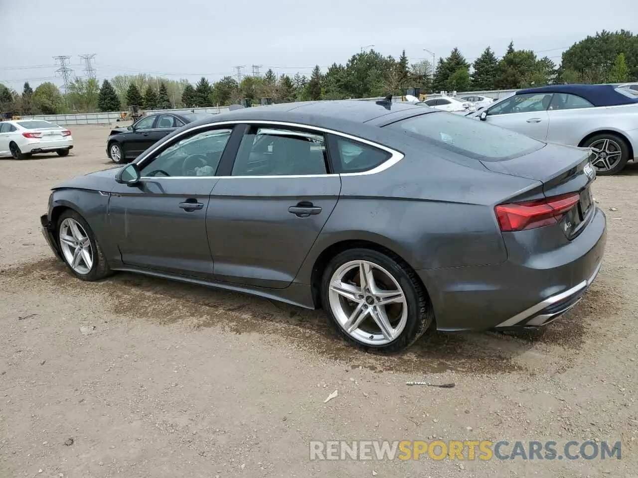 2 Photograph of a damaged car WAUFACF54MA037769 AUDI A5 2021