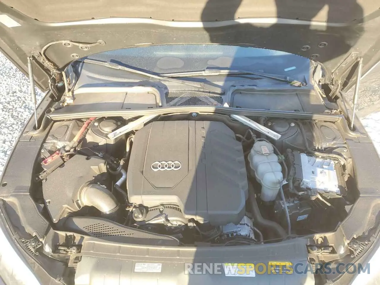 11 Photograph of a damaged car WAUFACF55MA019605 AUDI A5 2021