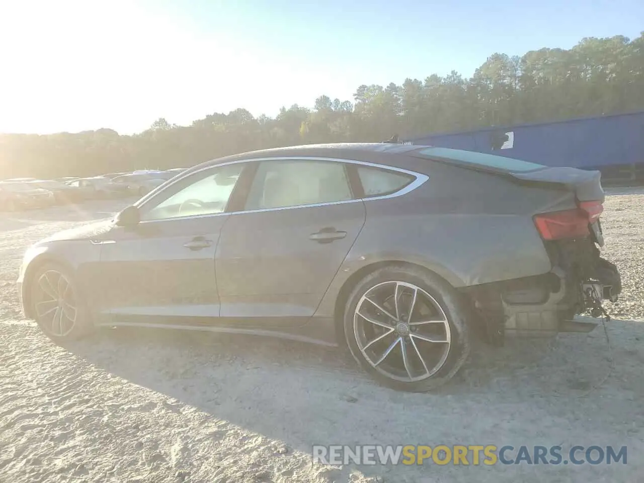 2 Photograph of a damaged car WAUFACF55MA019605 AUDI A5 2021