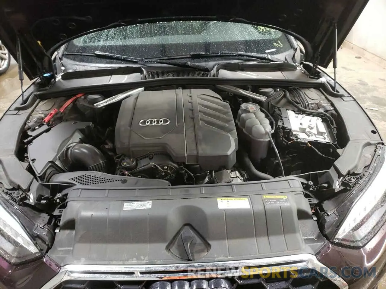 11 Photograph of a damaged car WAUFACF56MA025896 AUDI A5 2021