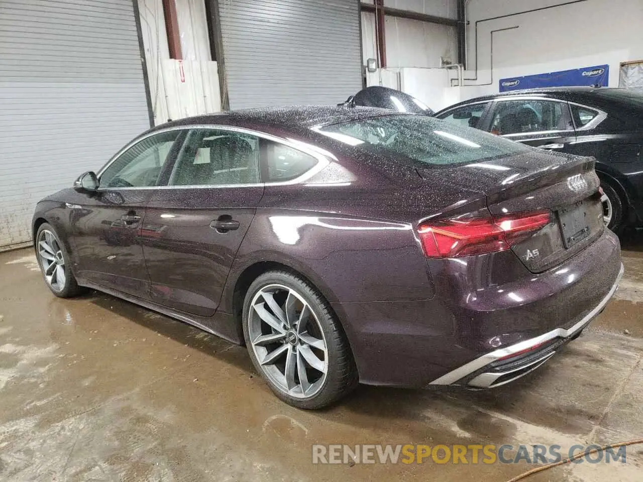 2 Photograph of a damaged car WAUFACF56MA025896 AUDI A5 2021