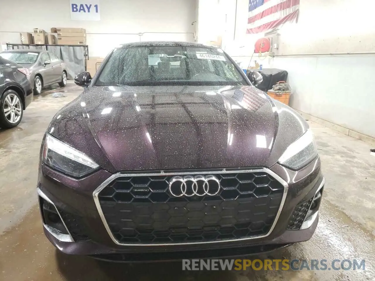 5 Photograph of a damaged car WAUFACF56MA025896 AUDI A5 2021