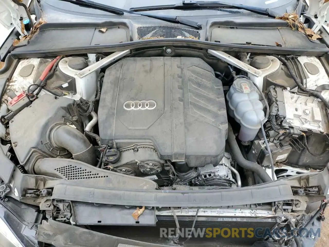 11 Photograph of a damaged car WAUFACF58MA019744 AUDI A5 2021