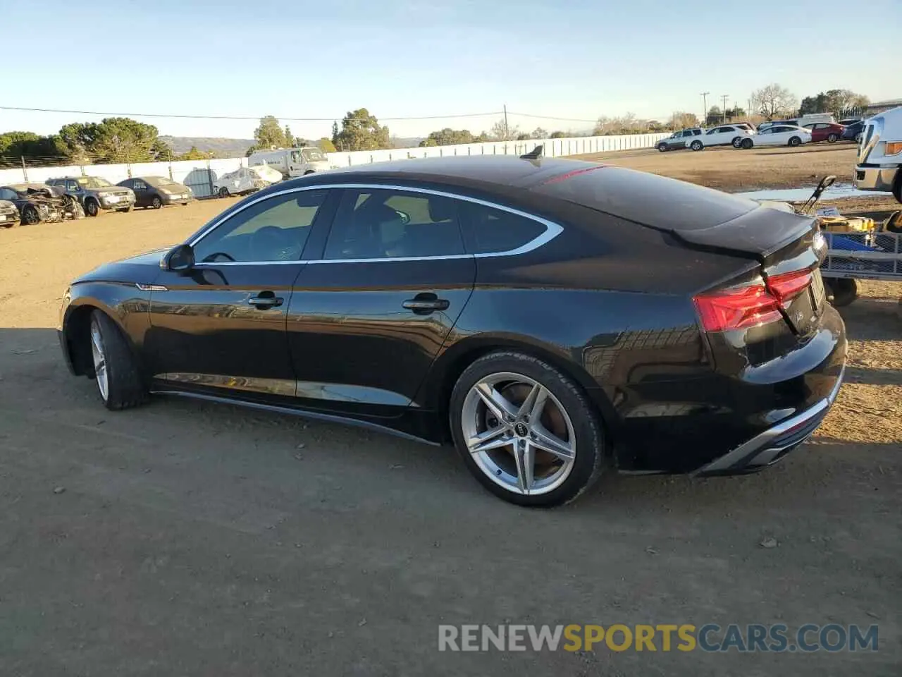 2 Photograph of a damaged car WAUFACF59MA043051 AUDI A5 2021