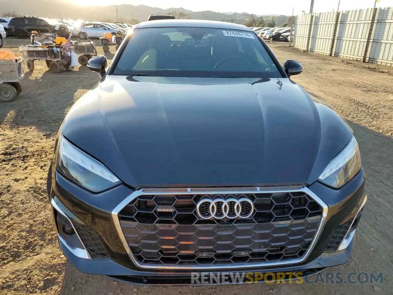 5 Photograph of a damaged car WAUFACF59MA043051 AUDI A5 2021