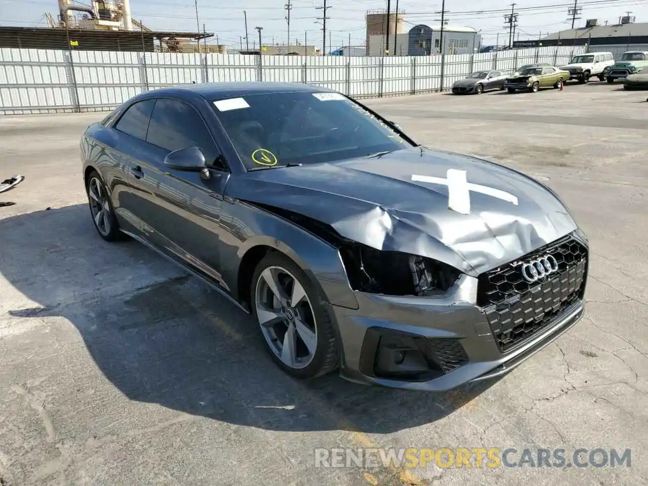 1 Photograph of a damaged car WAUTAAF59MA022093 AUDI A5 2021