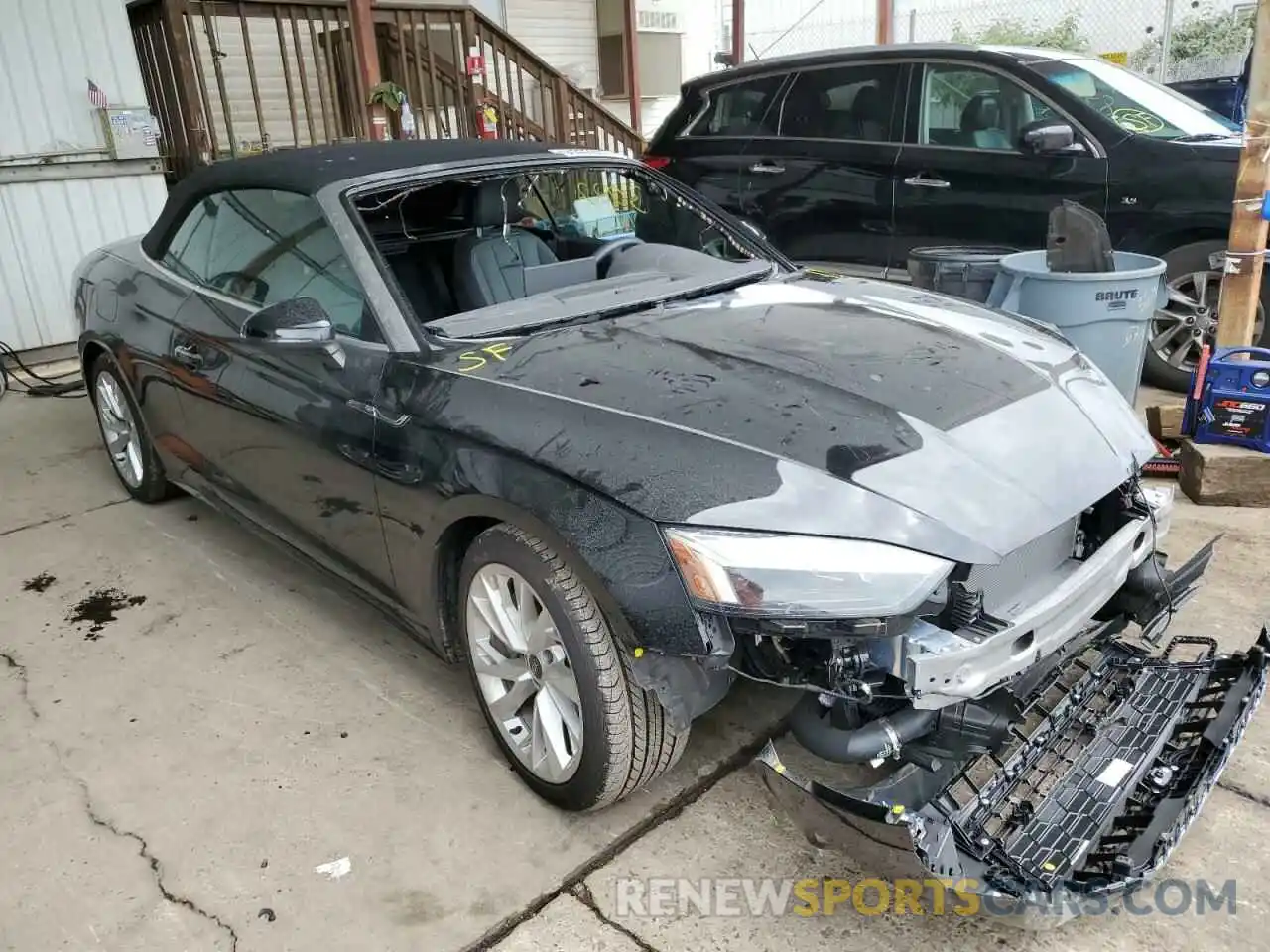 1 Photograph of a damaged car WAUWAGF50MN006731 AUDI A5 2021