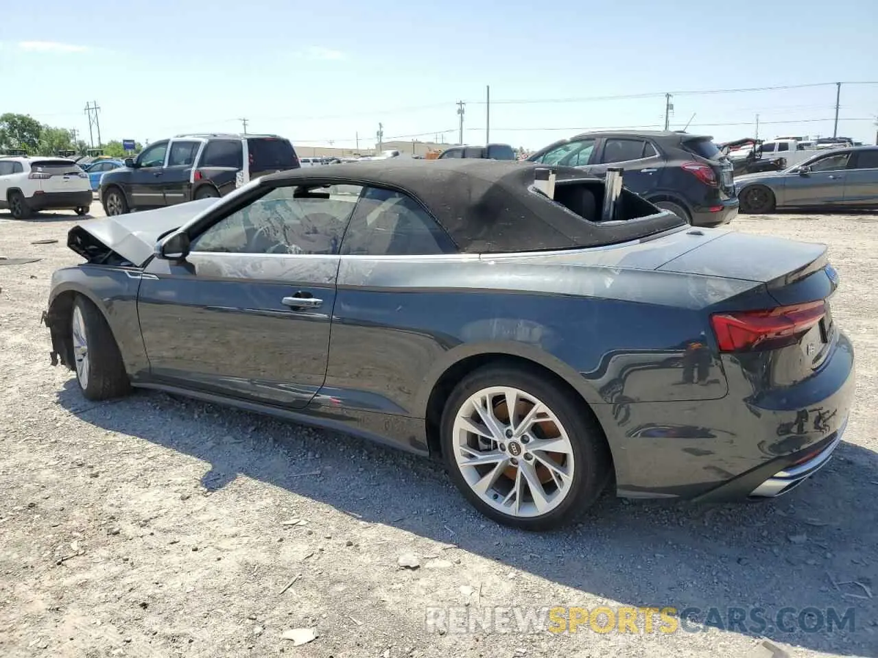 2 Photograph of a damaged car WAUWAGF56MN004871 AUDI A5 2021