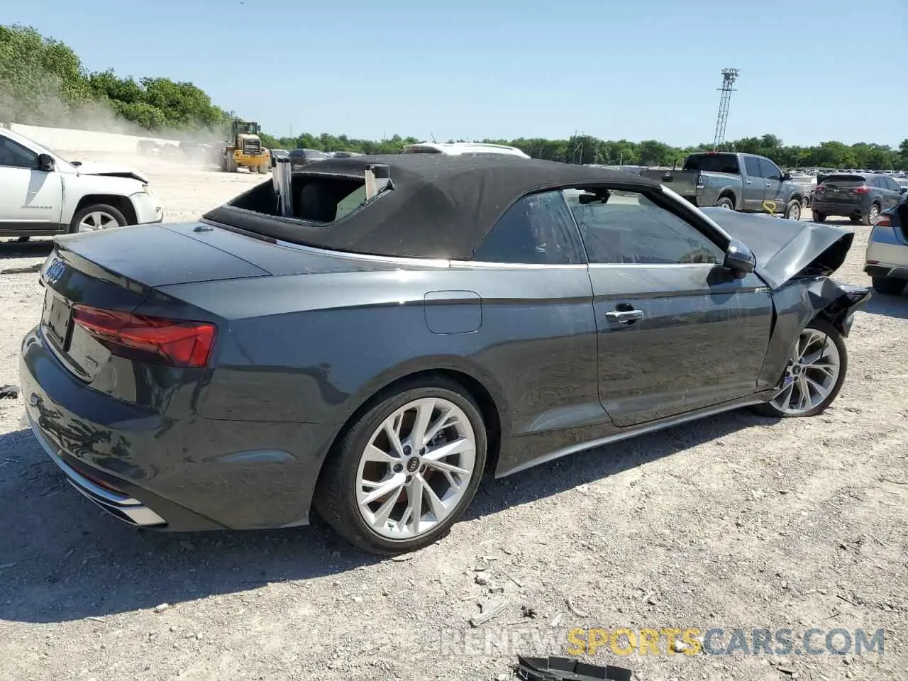3 Photograph of a damaged car WAUWAGF56MN004871 AUDI A5 2021