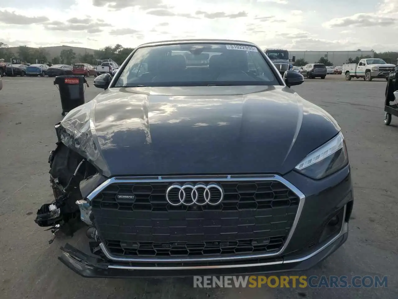 5 Photograph of a damaged car WAUWAGF58MN004841 AUDI A5 2021