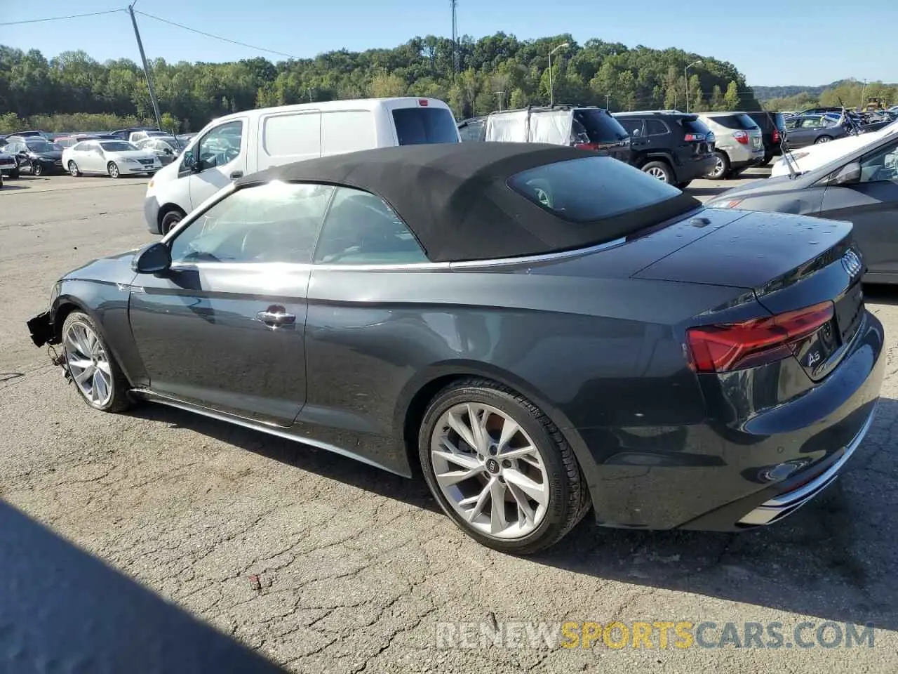 2 Photograph of a damaged car WAUWAGF58MN004855 AUDI A5 2021