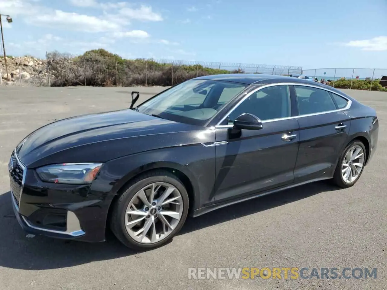 1 Photograph of a damaged car WAUABCF51NA009193 AUDI A5 2022