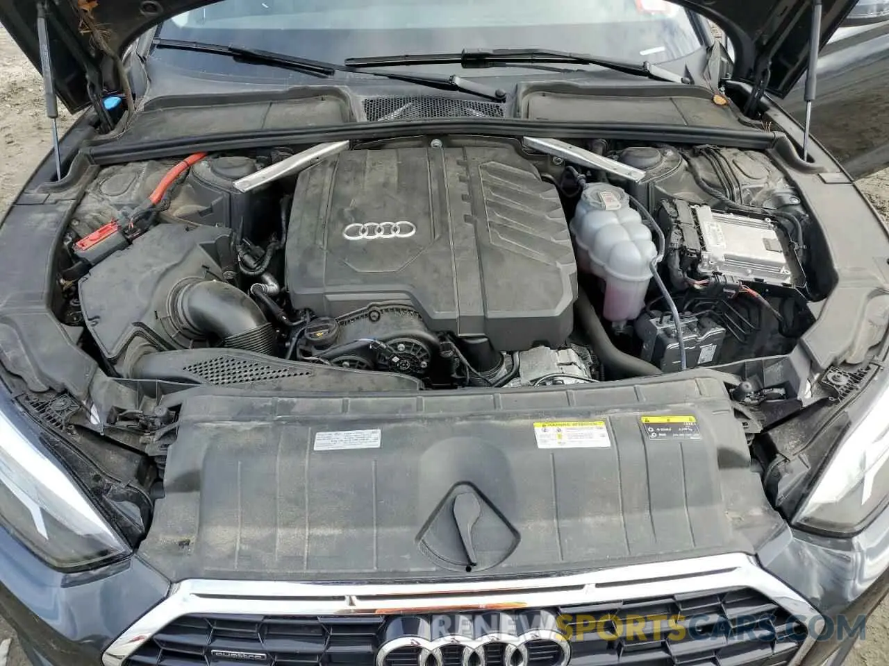 11 Photograph of a damaged car WAUABCF5XNA032343 AUDI A5 2022
