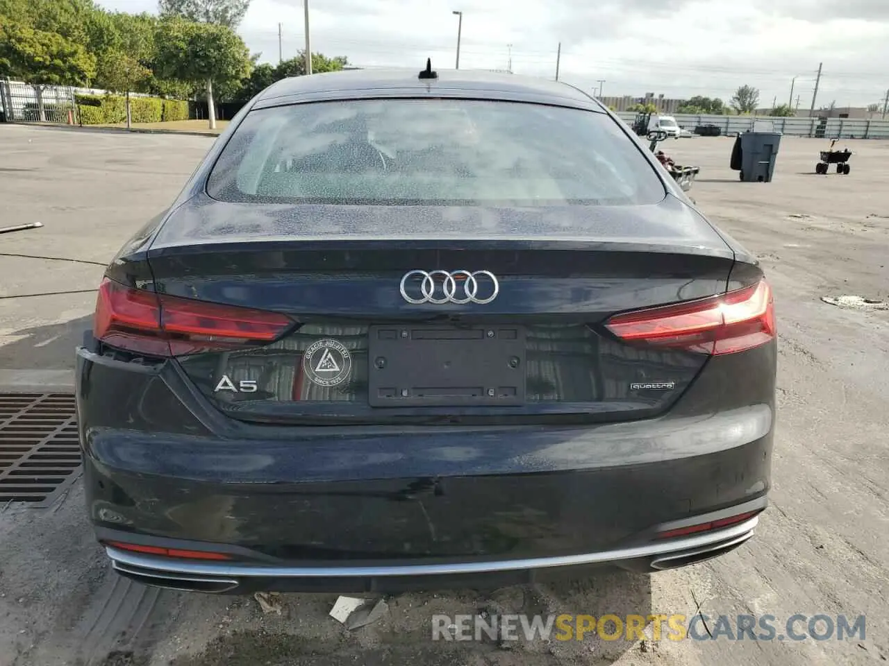 6 Photograph of a damaged car WAUCBCF50NA030545 AUDI A5 2022